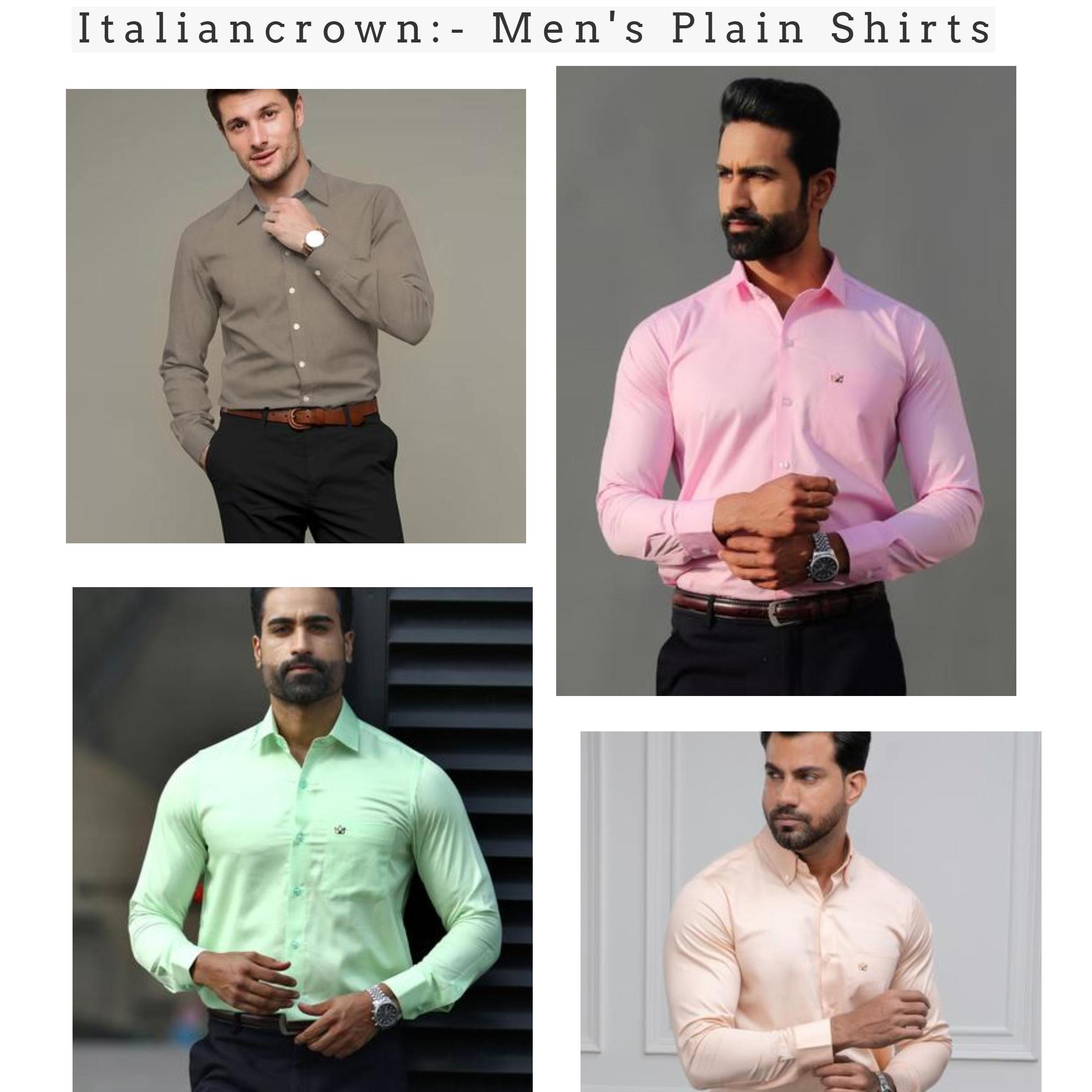 Italiancrown Plain Shirt
