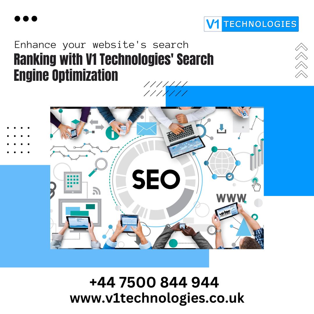 Unlock Success Online: Affordable SEO Services by V1 Technologies UK